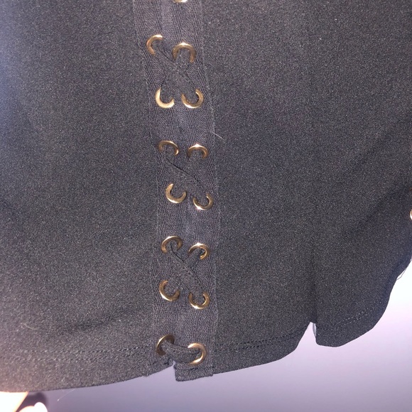 Black Lace Romper - Picture 2 of 5